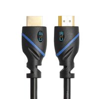 120 FT (36.5 M) High Speed HDMI Cable Male to Male with Ethernet Black (120 Feet/36.5 Meters) Built-in Signal Booster, Supports 4K 30Hz, 3D, 1080p and Audio Return CNE618326