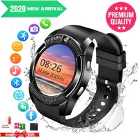 Smart Watch,Smartwatch for Android Phones, Smart Watches Touchscreen with Camera Bluetooth Watch Phone with SIM Card Slot Watch Cell Phone Compatible Android Samsung iOS Phone XS X8 10 11 Men Women