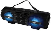 NAXA Electronics MP3/CD Bass Reflex Boombox and PA System with Bluetooth