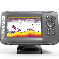HOOK2 5X - 5-inch Fish Finder with SplitShot Transducer and GPS Plotter
