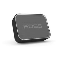 Koss BTS1K Wireless Bluetooth Speaker, Directional Listening, On-Board Controls, Black