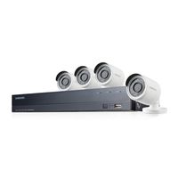 Samsung Wisenet SDH-B73043 4 Channel 1080p HD 1TB Security Camera System with 4 Outdoor BNC Bullet Cameras SDC-9443BC (Renewed)