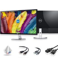 Dell S3219D 32" 16:9 LED QHD FreeSync Monitor with Riser Stand, HDMI 1.4 Cable, Cleaning Set and More - 2 Pack