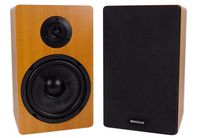 2 ROCKVILLE RockShelf 64C Classic 6.5" Home Bookshelf Speakers W/Kevlar Woofers