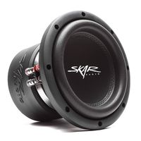 Skar Audio VVX-8v3 D4 8" 800 Watt Max Power Dual 4 Ohm Car Subwoofer