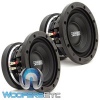 Pair of Sundown Audio SD-3 8 D4 8" 300W RMS Dual 4-Ohm SD Subwoofer