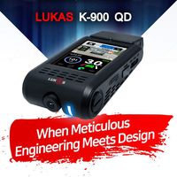 Lukas K-900 QD 2-Channel Dash Camera (32GB) - Night Vision, ADAS 3.0, LDWS,FCWS, FCMD, Built-in Wi-Fi, Second Monitor Option. Made in Korea