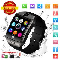 Smart Watch,Bluetooth Smart Watch for Andriod Phones,Smartwatch with Camera,Waterpfoof Smart Watches,Watch Phone Touchscreen for Android Samsung iOS iPhone Xs 8 7 6S Men Women Youth (Black)
