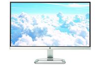 HP 23er 23-inch Full HD (1920 X 1080) IPS LED Backlit Zero Bezel Monitor with HDMI & VGA Port (T3M84AA#ABA, White) - T3M76AA#ABA