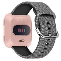 Veiai Sport Bands Compatible with Fitbit Versa/Versa Lite/Versa SE/Versa 2,Soft Rubber Wristbands Versa Accessories (Colors-07)