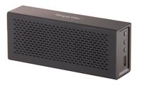SimplyVibe V5-BT1-Black Wireless Bluetooth Speakers with Built in 18 Hour Rechargeable Battery, USB Battery Charger and Hands-Free Speakerphone