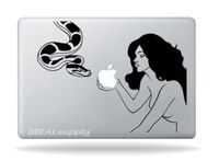 Eve and Snake for Macbook Air 11, 13, Macbook Pro 13,15,17 Decals, Stickers.