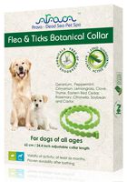 Arava Flea & Tick Prevention Collar - for Dogs & Puppies - Length-25'' - 11 Natural Active Ingredients - Safe for Babies & Pets - Safely Repels Pests - Enhanced Control & Defense - 6 Months Protection