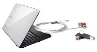 DURAGADGET Laptop Security Keyed Lock & Cable - Suitable for Samsung Chromebook Series 5