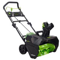 Greenworks Pro 80V 20-Inch Cordless Snow Thrower, Battery Not Included, 2601302