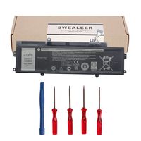 SWEALEER 5R9DD Battery Compatible with Chromebook 11(3120) P22T Series Laptop P22T001 Replacement for 0KTCCN XKPD0 KTCCN Notebook [New Li-ion 43Wh 11.1V 5R9DD]