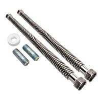 LASCO 10-1303 Electric Water Heater Installation Kit without Gas Connector, 4-Piece