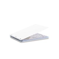 Pina Zangaro Vista 8.5x11 Landscape Screwpost Binder Snow, Includes 20 Pro-Archive Sheet Protectors (34072)