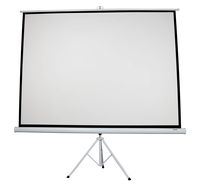 FOSSA 100 Inch Outdoor/Indoor Adjustable Portable Projector Screen with Stand | 4:3 Resolution