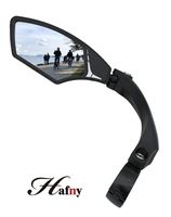 Hafny New Handlebar Bike Mirror, HD,Blast-Resistant, Glass Lens, HF-MR095 (Left)