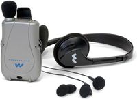 PockeTalker Ultra w/ Headphone & FREE Dual Earbuds