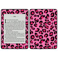 MightySkins Skin Compatible with Amazon Kindle Paperwhite 2018 (Waterproof Model) - Pink Leopard | Protective, Durable, and Unique Vinyl Decal wrap Cover | Easy to Apply, Remove| Made in The USA