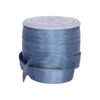 Threadart 100% Pure Silk Ribbon - 7mm Slate Blue - No. 012-3 Sizes - 50 Colors