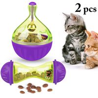Legendog 2PCS Pet Dispenser Toy Creative Funny Puzzle Pet Playing Toy Treat Dispenser Toy