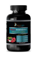 Heart Health for Women - MEGA ANTIOXIDANT Advanced Complex - Extra Strength - Noni Capsules - 1 Bottle 60 Capsules