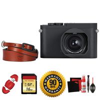 Leica Q-P Digital Camera with Memory Card and Cleaning Kit Bundle (Renewed)