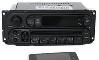 1 Factory Radio AM FM CD Player w Bluetooth Compatible With 2002-2007 Chrysler Jeep Dodge RBK Slider P05091506AG