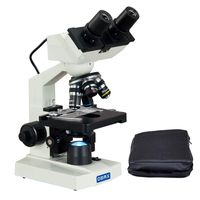 OMAX 40X-2000X Built-in 1.3MP Digital Compound Binocular Microscope with Vinyl Carrying Case