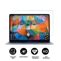 Tempered Glass Screen Protector Compatible 2018 New MacBook Air 13 Inch(Model:A1932)&New MacBook Pro 13 Inch(Model:A1706 A1708 A1989), 9H Hardness Anti Scratch and Bubble Free Glass Screen Filter