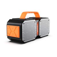 Bluetooth Speakers, Bugani M83 Waterproof Outdoor Speakers Bluetooth 5.0, 40W Wireless Stereo Pairing Booming Bass Speaker, 2400 Minutes Playtime with Charge Your Phone, for Home Party, Camping, Gym.