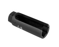 ARES 70094 | 1/2-Inch Drive by 7/8-Inch (22mm) Offset Oxygen Sensor Socket | Wire Gate Accesses Sensor from The Side, Preventing Damage to Wires