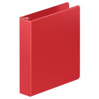 Wilson Jones Heavy Duty D-Ring Binder with Extra Durable Hinge, 1 1/2-Inch, Red (W384-34-1797PP)