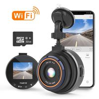 THiEYE Dash Cam WiFi, Dashcam for Car Driving Recorder 1080P FHD LCD Screen Driving Recorder, Phone App, Night Vision, Wide Angle Lens, G-Sensor, WDR, Loop Recording, SD Card Included