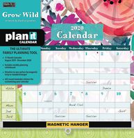 Wells Street by LANG WSBL Grow Wild 2020 Plan-It Plus (20997009180) Academic Wall Calendar (20997009180)