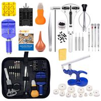 Onmust Watch Repair Kit, Watch Battery Replacement Tool Kit Watches Link Remover Kit Set with Carrying Case