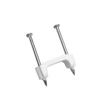 Gardner Bender PS-50M Plastic Staple, ½", Secures: Romex, UF and NM Electrical Cable, White