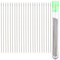 Beading Needles Size 10 (25pcs) with Needle Storage Tube  