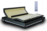 DynastyMattress DM9000s Queen Adjustable Bed Base Frame, Top of The Line Quality, (Independent Head Tilt & Lumbar Support) Quad Massage, Bluetooth, Audio Music (Queen-Without Setup)