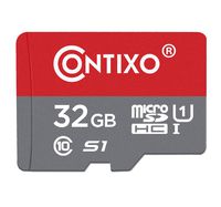 Contixo 32GB Micro SD Memory Card with Adapter for Cell Phone, Tablet, Drones, Headphone, Camera, SD Memory Card Up to 95MB/s