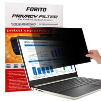 FORITO 13.3 Inch Laptop Privacy Screen Fliter -Anti Glare Screen Protector Compatible with 13.3 HP/DELL/Asus/Acer/Sony/Samsung/Lenovo/Toshiba Display 16:9 (Filter Size: 11.6" Width x 6.5" Height)