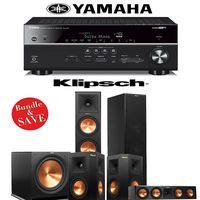 Klipsch RP-280F 5.1 Reference Premiere Home Theater System with Yamaha RX-V681BL 7.2-Channel A/V Receiver