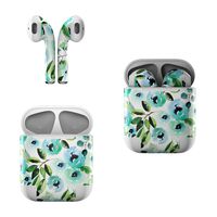Skin Decals for Apple AirPods - Peonies - Sticker Wrap Fits 1st and 2nd Generation