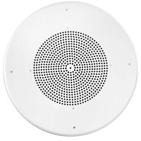 Weltron - Commercial in-Ceiling 70V Speaker [Single] White (WS-8010GT)