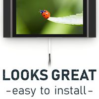 Wire Hiders for TV on Wall - Cord Hider Kit for Wall Mount TV, Speaker Wires or Power Cords - White Cable Concealer Set 13ft