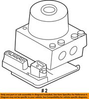 Ford AL8Z-2C215-A, ABS Modulator