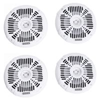(4) Memphis Audio MXA602SW 80w 6.5" Marine Speakers for Polaris RZR/ATV/UTV/Cart